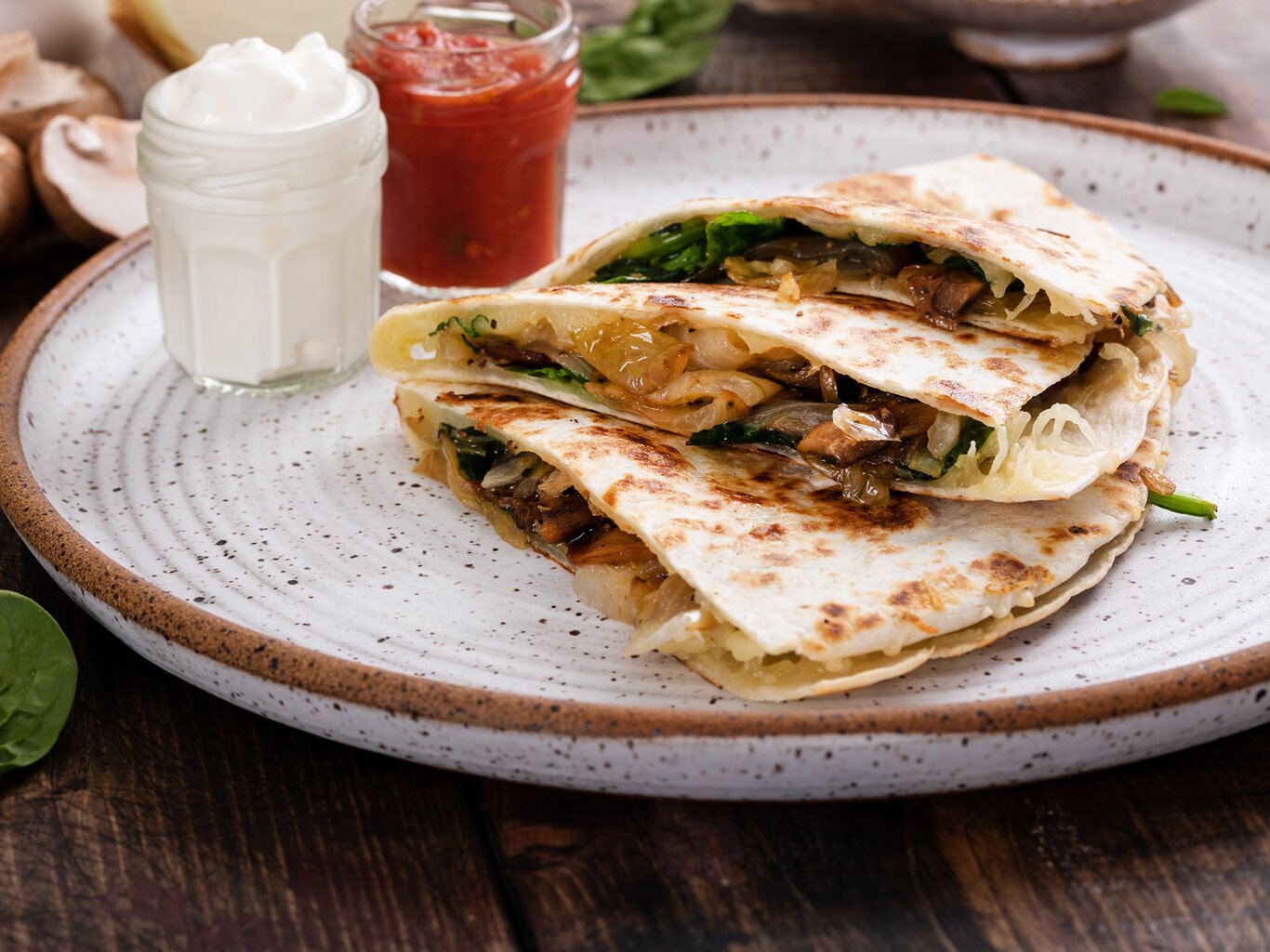 15MinutenRezept von Jamie Oliver Super saftige Quesadillas mit